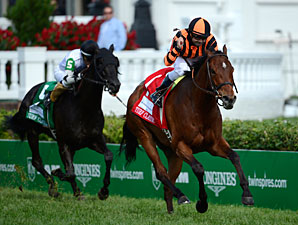 Little Mike vence fácil o Woodford Reserve Turf Classic Stakes (G1)