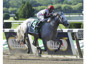 Zo Impressive foi a heroina do importante Mother Goose Stakes (G1)