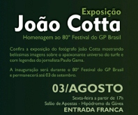 Fotógrafo João Cotta inaugura exposição no Hipódromo da Gávea