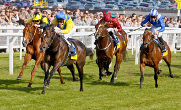 O Mill Reef Stakes (G2), em Newbury, foi de Moohaajim