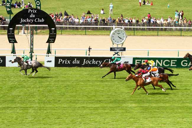 E The Gray Gatsby é o ganhador do Prix du Jockey Club (G1)