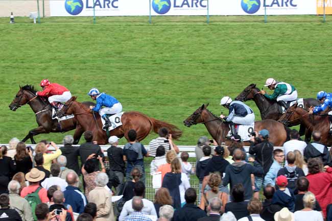 Os 1.300m do Prix Maurice de Gheest (G1), em Deauville, foram de Garwsood