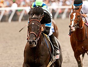 Shared Belief venceu em belo estilo o Pacific Classic Stakes (G1)