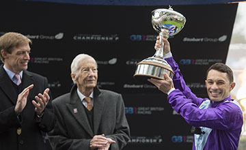 Silvestre de Souza recebeu o prêmio de campeão das estatísticas britânicas