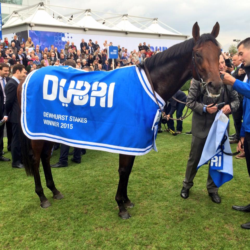 Air Force Blue dá um show no Dewhurst Stakes (G1), em Newmarket